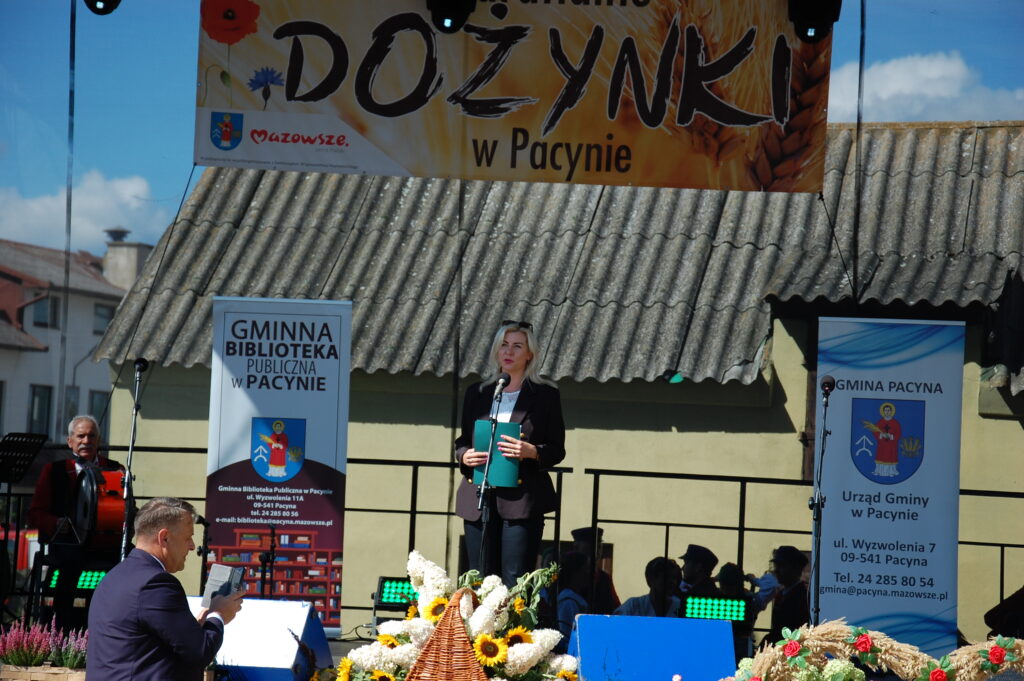 Zaproszony gość na scenie